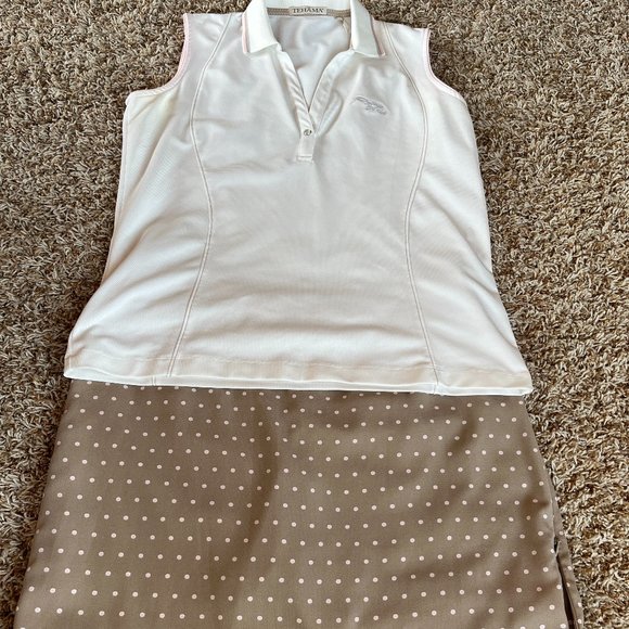 Women's Golf Outfit Skort and shirt - Picture 1 of 8